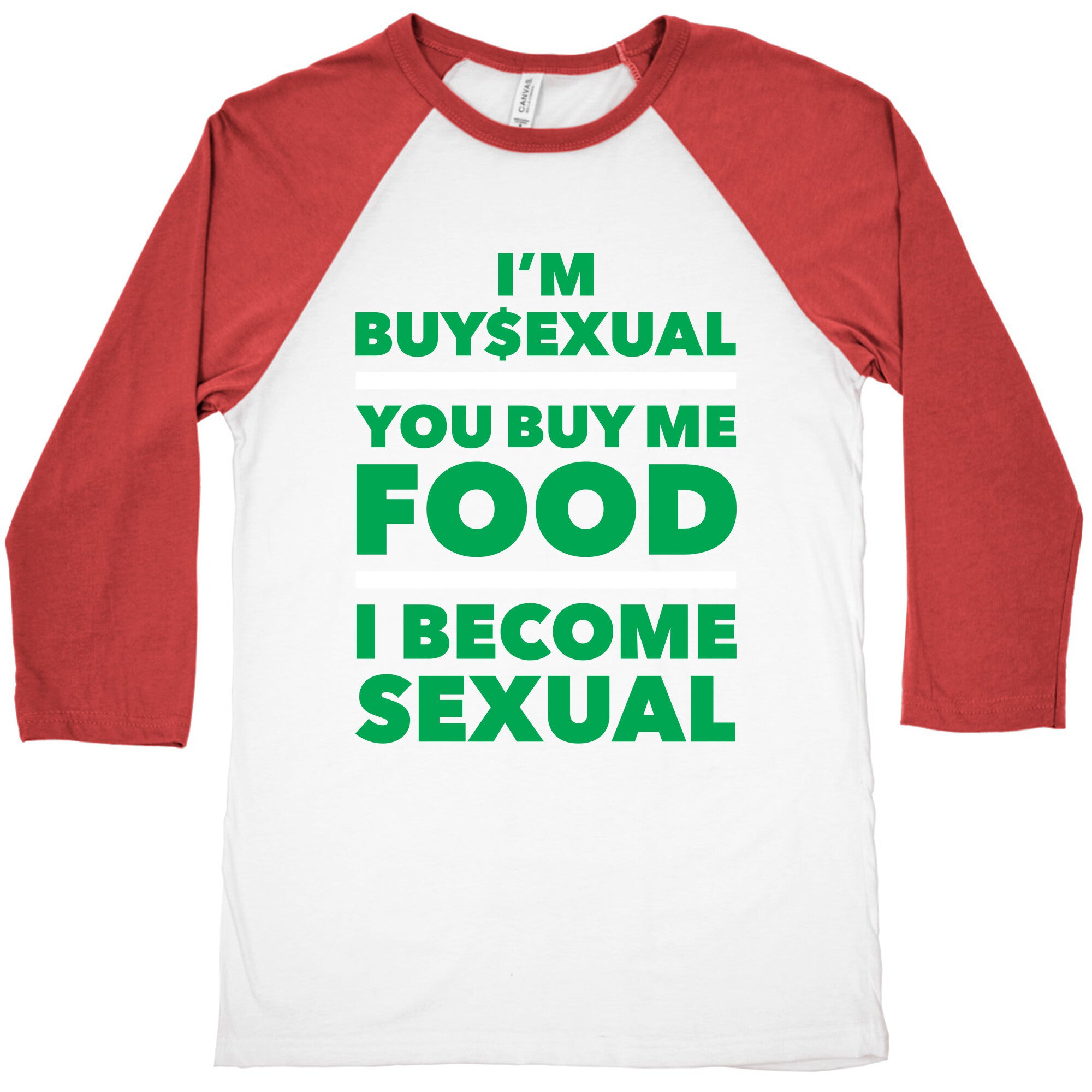 I'm Buysexual Baseball Tee